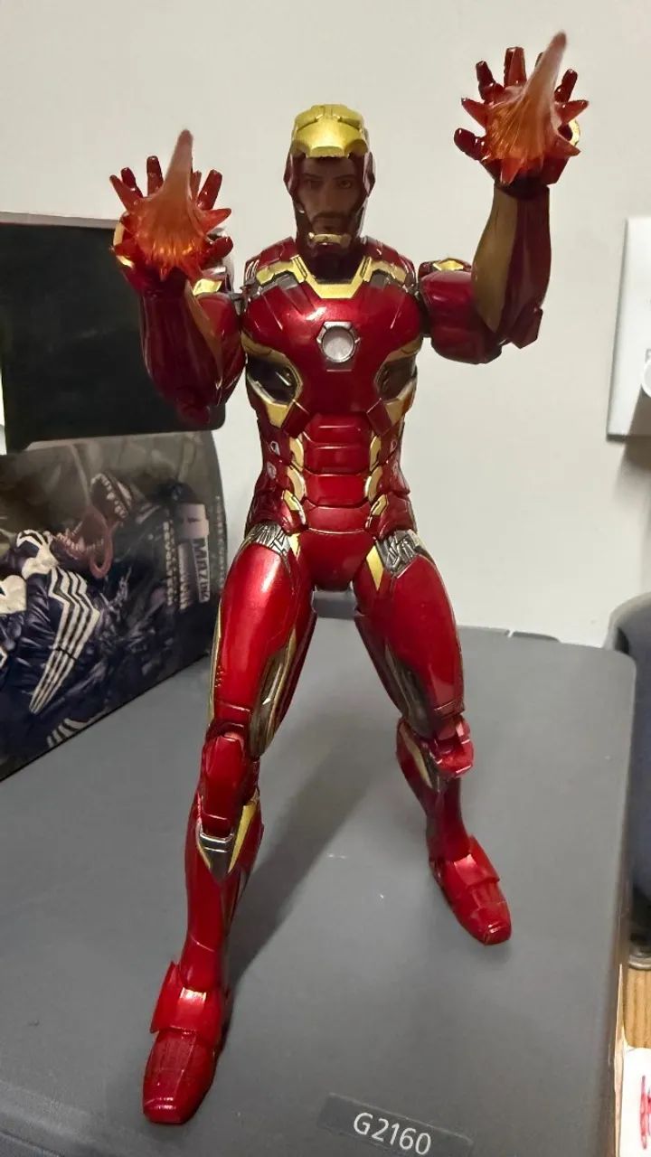 Mafex Homem de Ferro Mark 45 Action Figure Boneco Iron Man - Foto 4