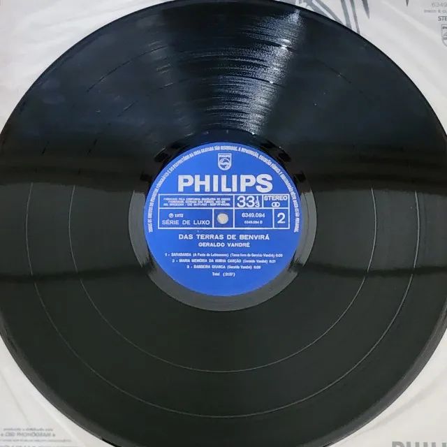 Lp Geraldo Vandré Das Terras De Benvirá 1973 Philips Vg+ - Foto 4