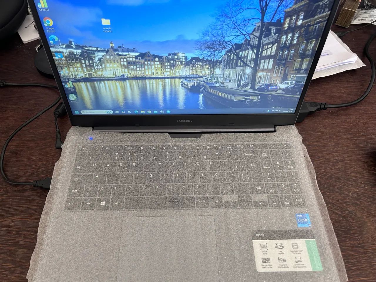 Notebook Samsung Book - Intel i5 11- Excelente estado! - Foto 3