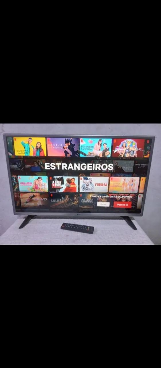 Smart tv LG 32 polegadas em bom estado!!!! - Foto 3
