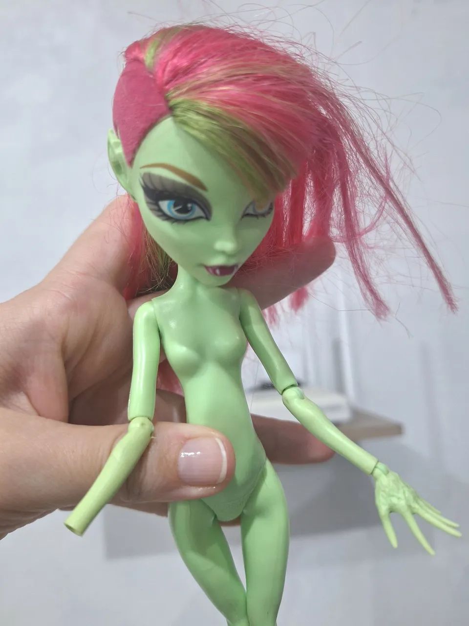 Boneca Vênus Monster high G1 MH sucata - Foto 2