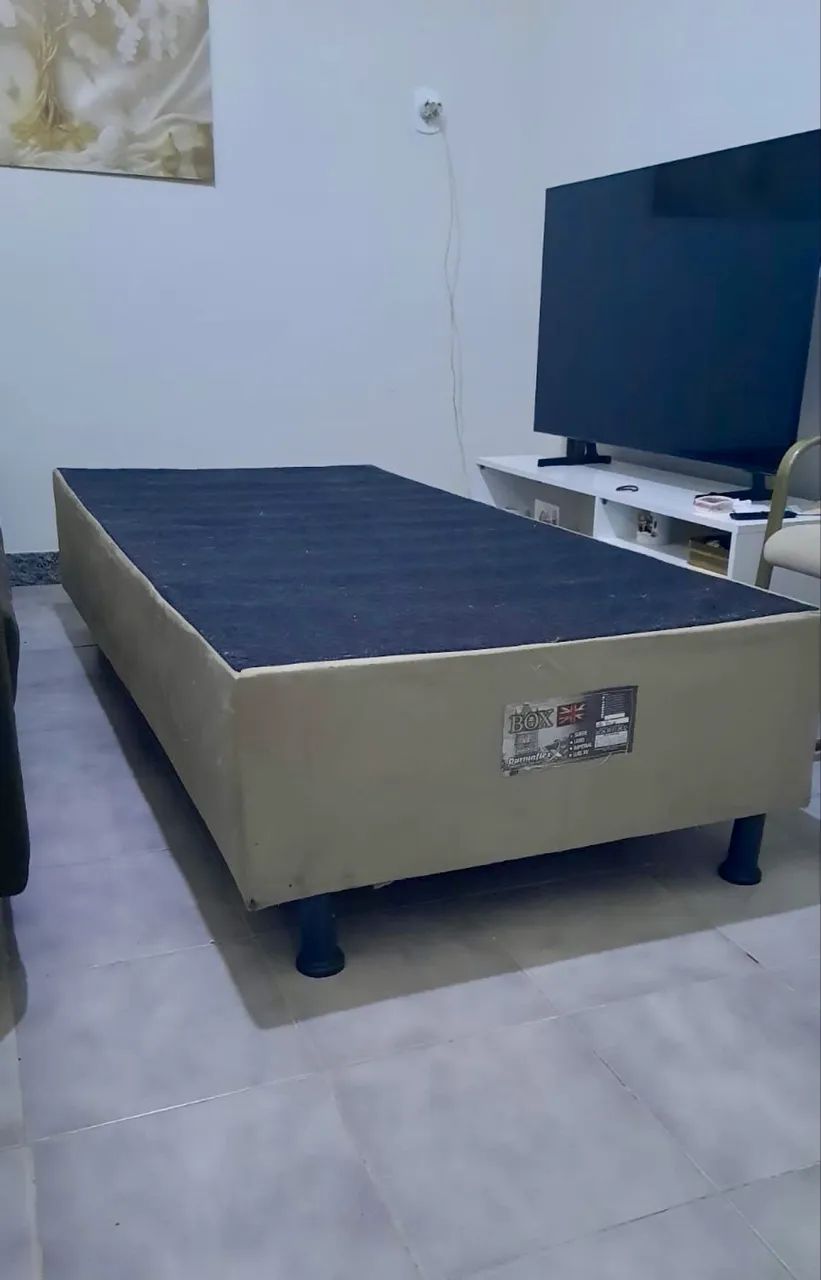 Base cama box solteiro 