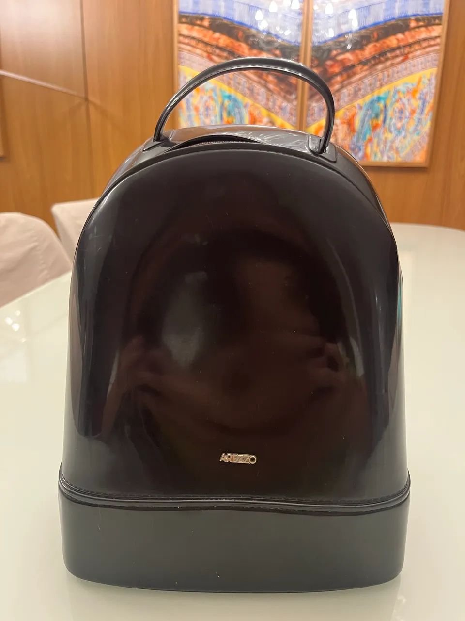 Mochila preta Arezzo  - Foto 2