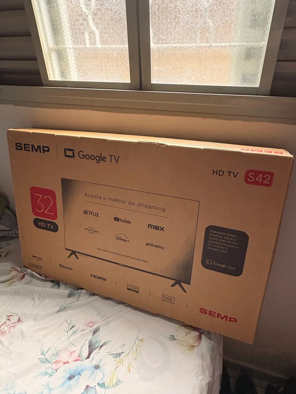 SMART TV 32 POLEGADAS - NOVINHA NA CAIXS