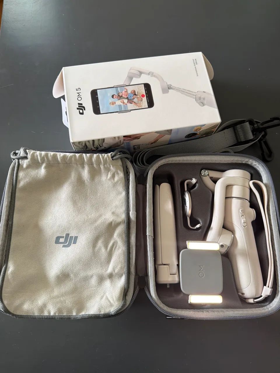 DJI OM5 Gimbal Original com Caixa e Acessórios  - Foto 4