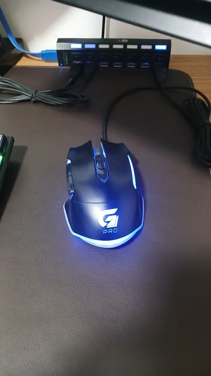 Teclado e Mouse GAMER (com fio) - Foto 2