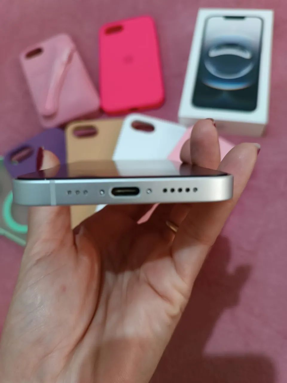 ? iPhone 16e 128GB Branco ? Bateria 100% - Foto 4