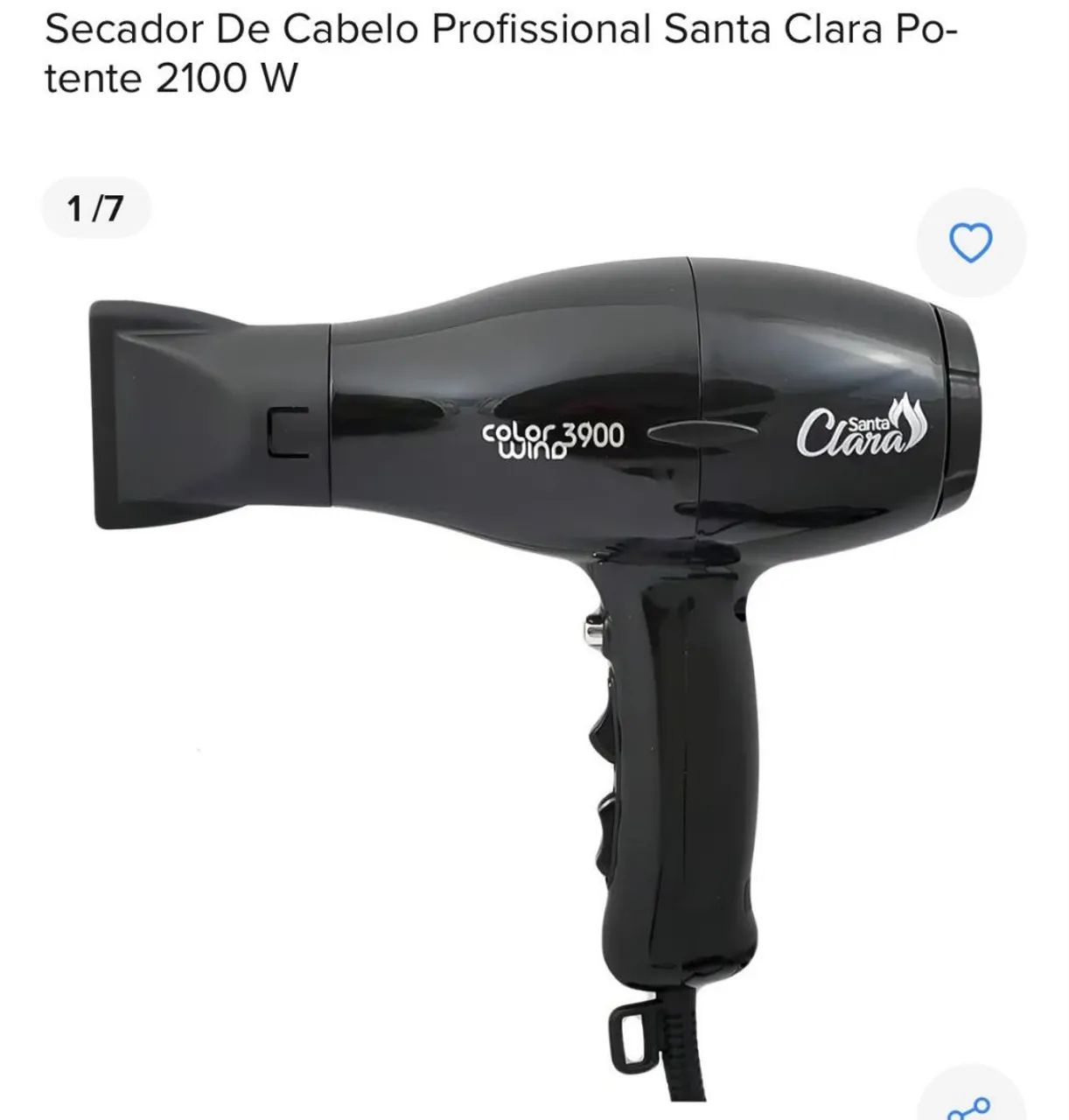 Secador de cabelo 