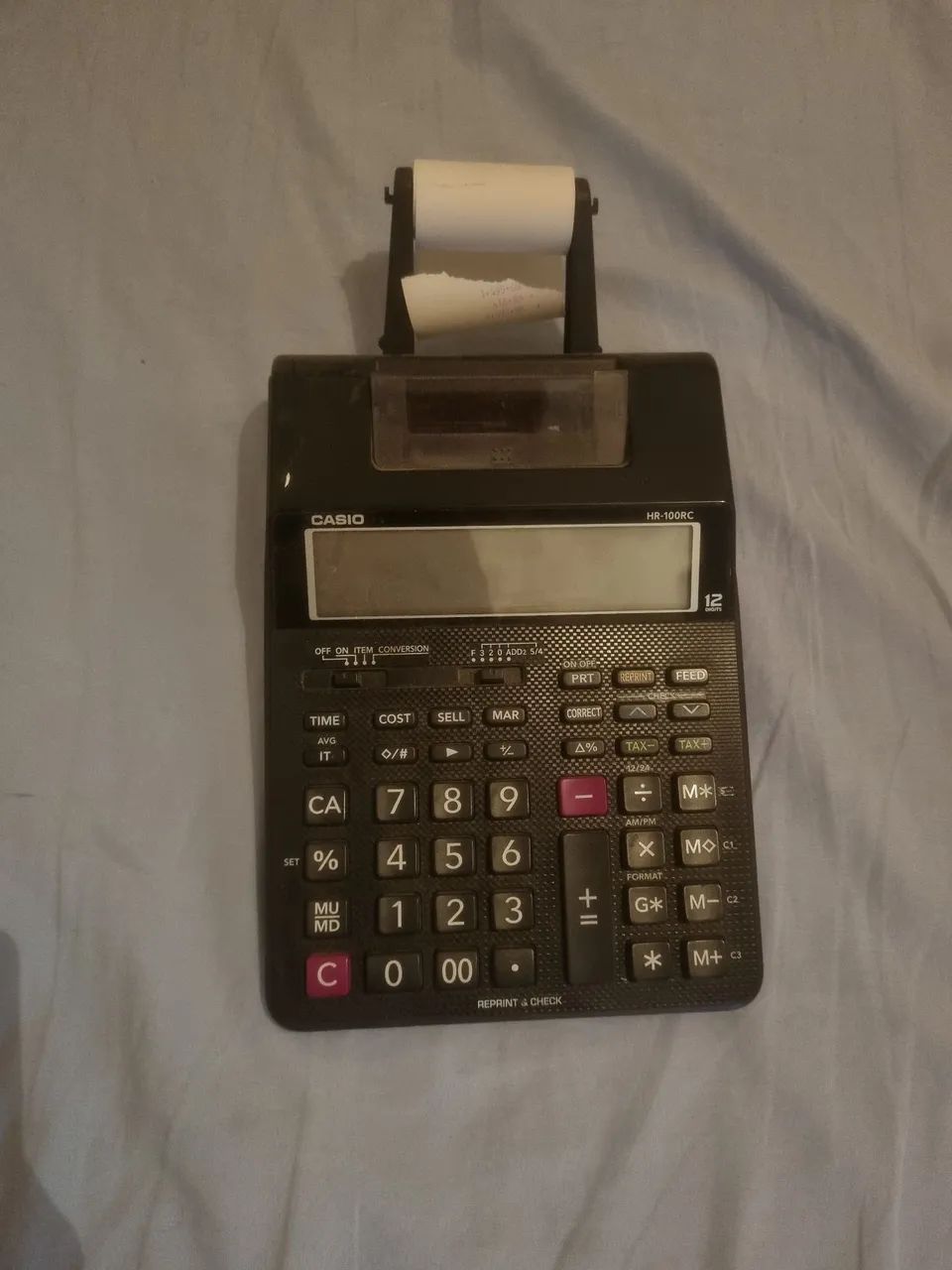 Calculadora Casio com carregador