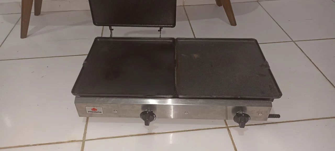 Chapa lanche de inox - Foto 4