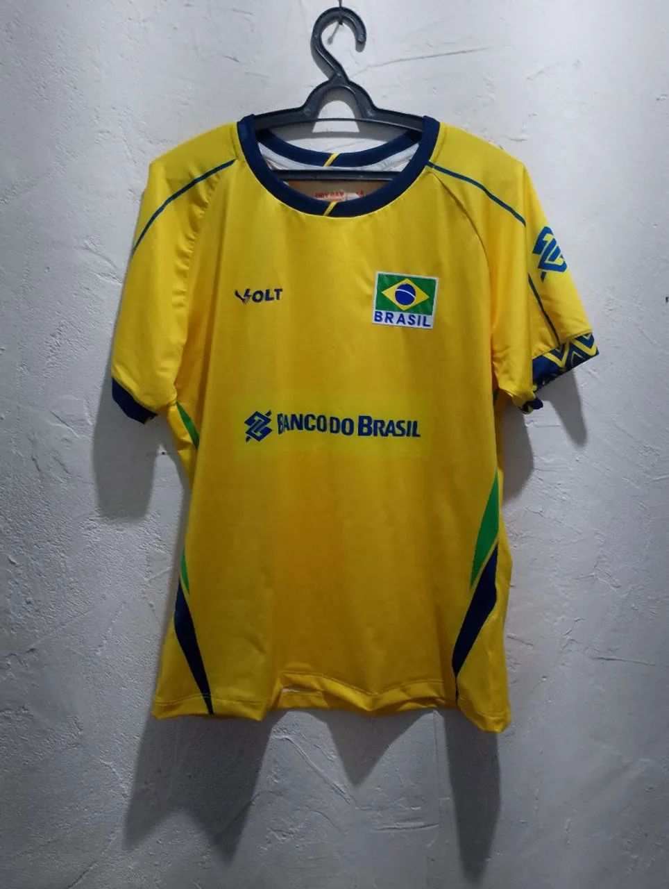 Camisa G de Vôlei Brasil 2025 Amarela - Feminina