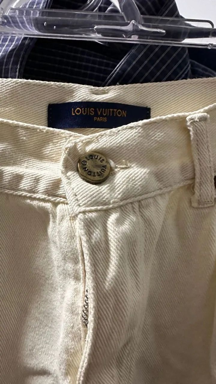 calça off white louis vuitton carpenter - Foto 4