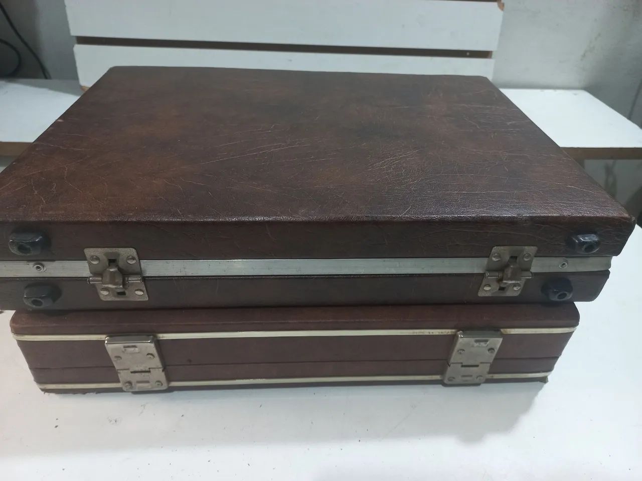 2 maleta antiga anos 70 - Foto 4