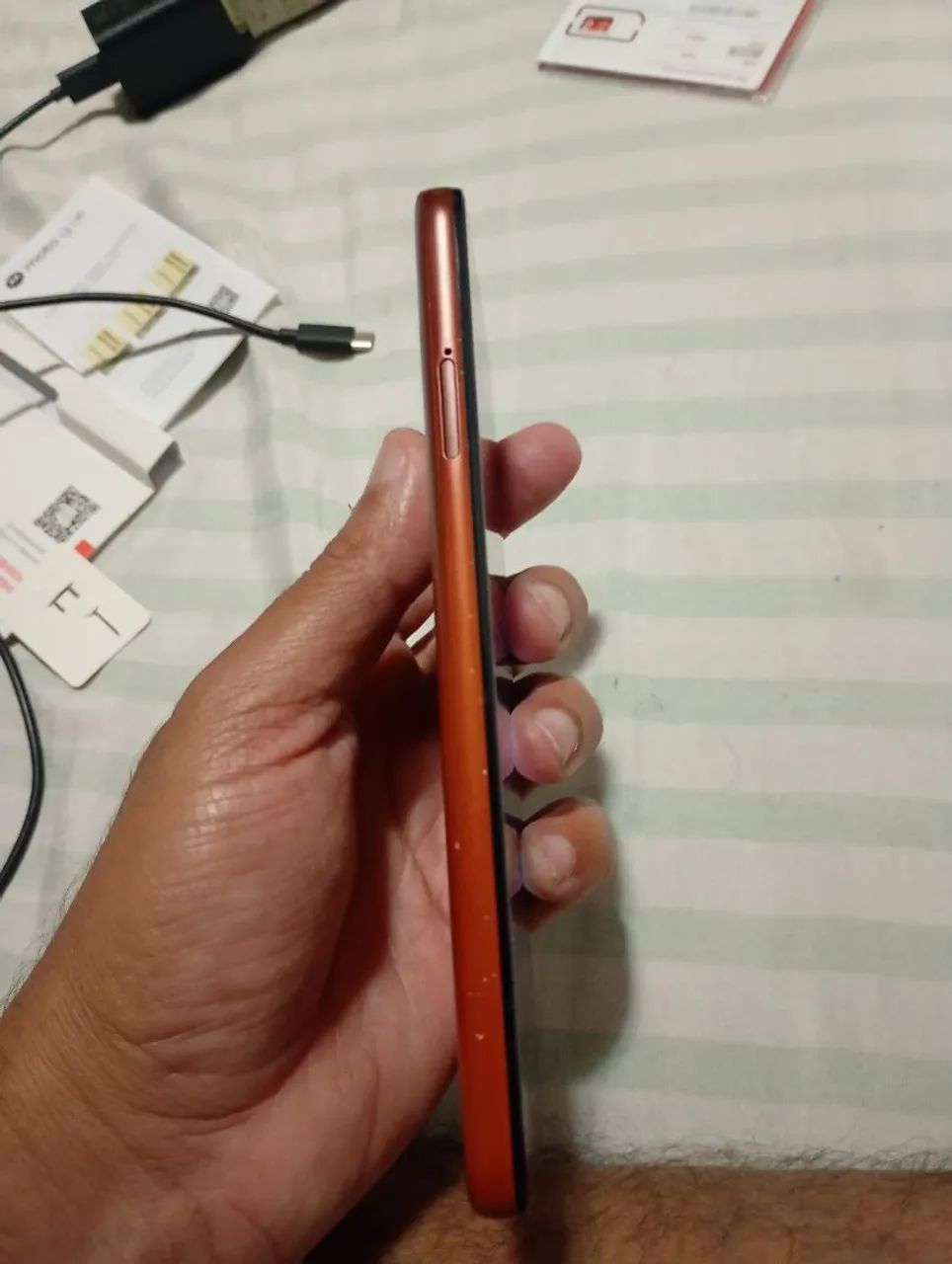 Moto E7 Plus em excelente estado