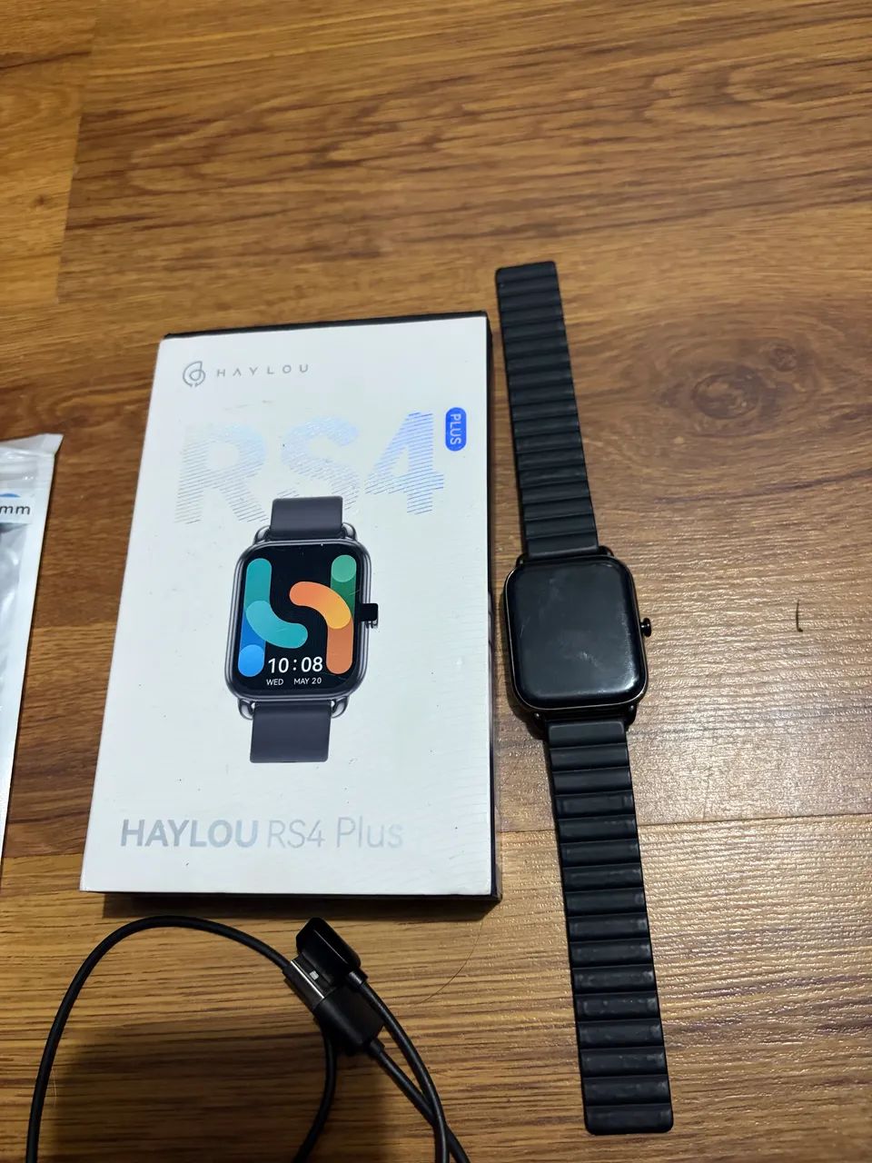 Smartwatch Haylou RS4 Plus Original + 4 Pulseiras + Película - Foto 4