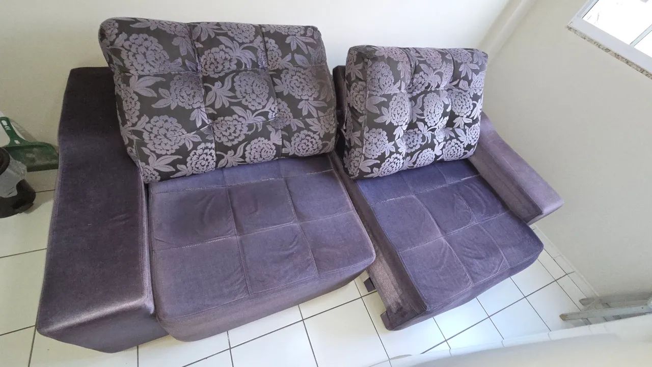 Sofá Retrátil e Reclinável - Vira Cama - Foto 3