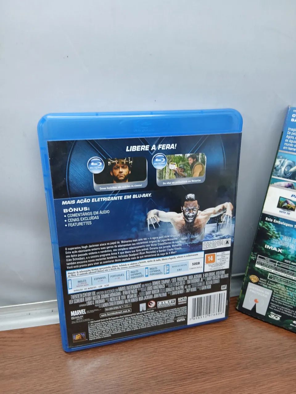 Blue ray imax under the sea/x men/ nosso lar - Foto 5