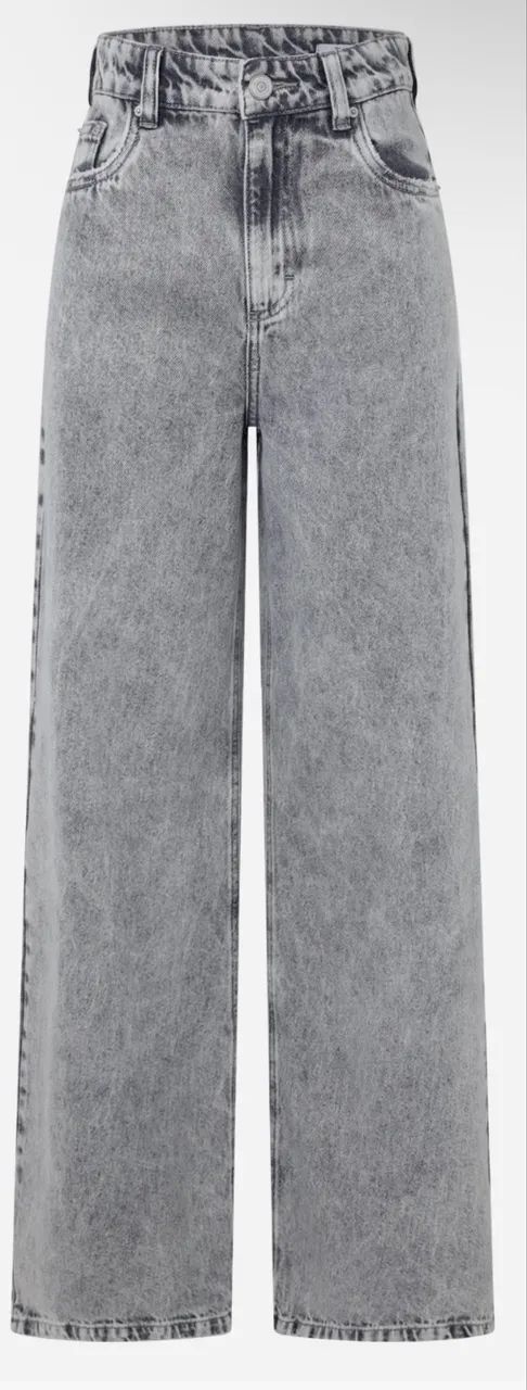 Calça jeans wide leg - Foto 3