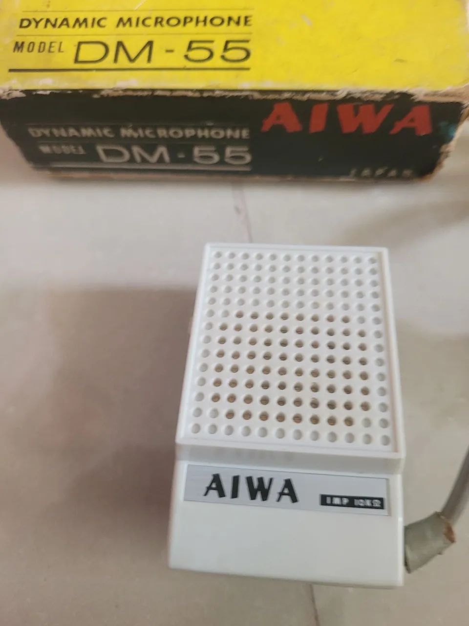 Microfone Dinâmico AIWA DM-55  - Foto 3