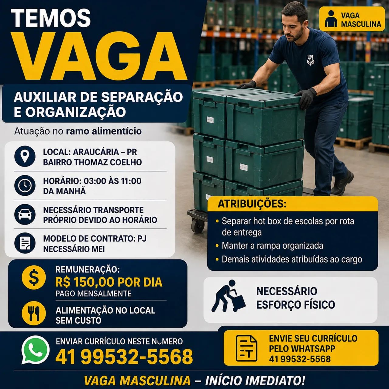 AUXILIAR DE SEPARAÇÃO 