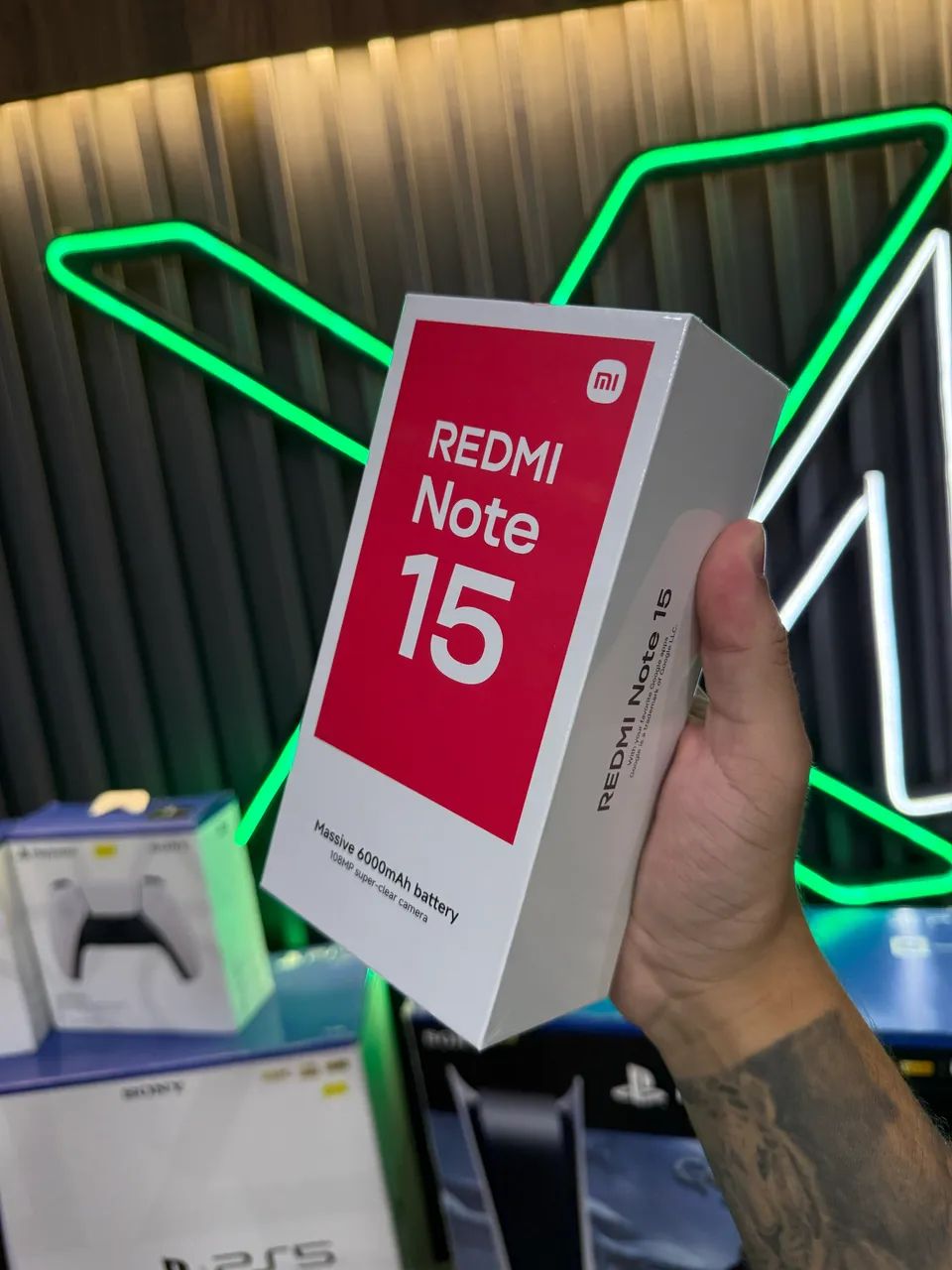 Xiaomi redmi note 15 256gb novo / temos pronta entrega 