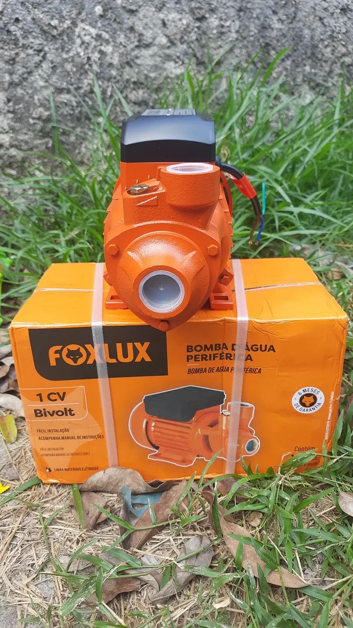 Bomba D'agua FoxLux 1cv Bivolt - Foto 5