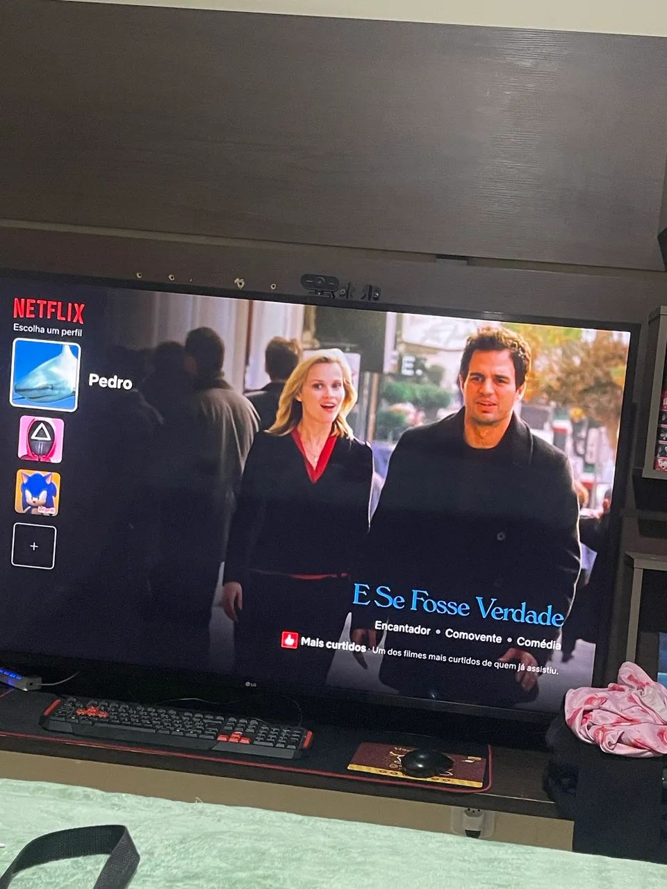 Tv 55 polegadas 4K gamer LG