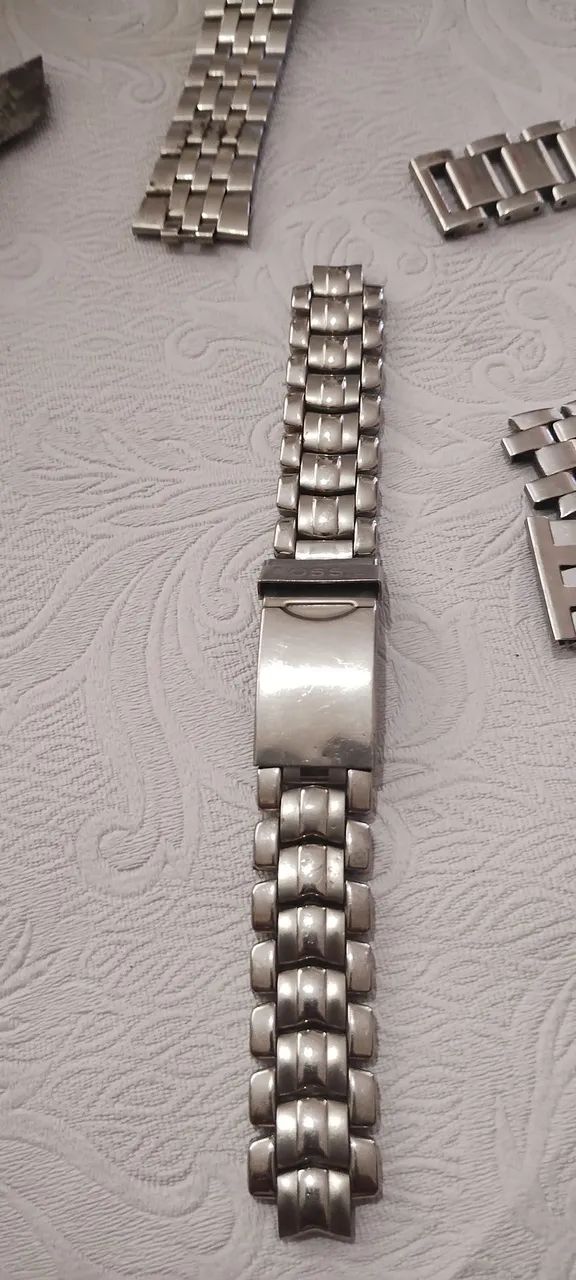 Relógio e pulseira de aço  - Foto 4