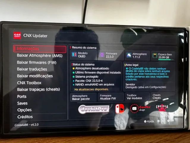 Nintendo Switch Oled desbloqueado - Foto 3