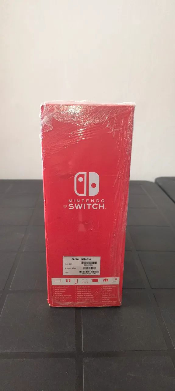 Nintendo Switch OLED na caixa  - Foto 4