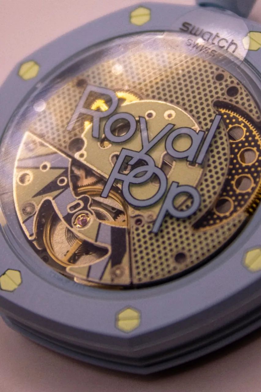 Relógio Royal Pop -  Blaue Acht - Audemars Piguet x Swatch - Foto 4
