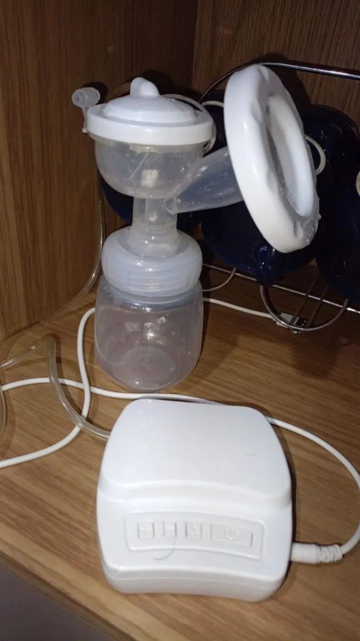 Bombinha de tirar leite materno elétrica 