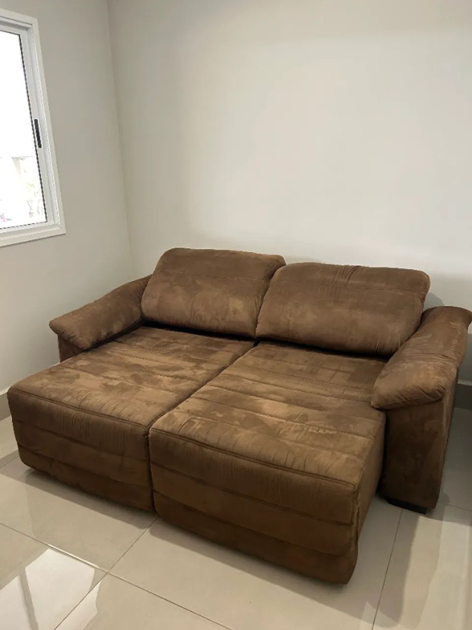 Sofá Retrátil e Reclinável 2 Lugares - Foto 4