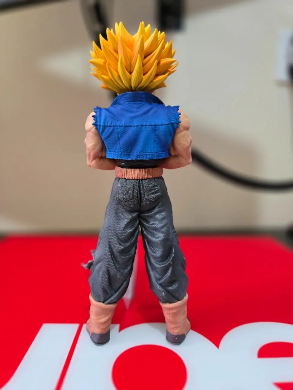 Action Figure Trunks Super Saiyajin Dragon Ball Z 25cm Com Espada - Foto 6