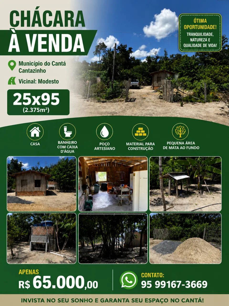 Vendo chácara 