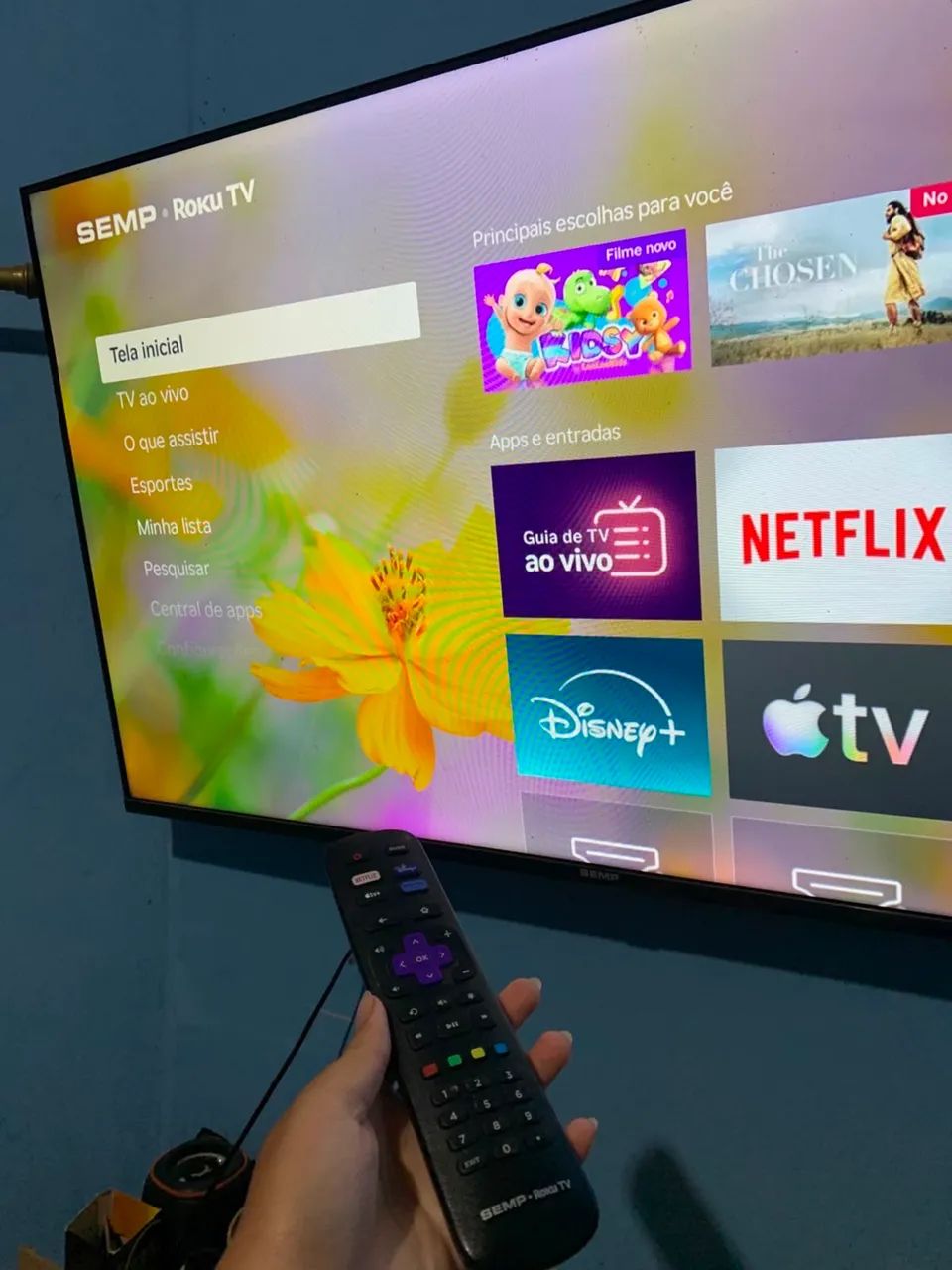 Tv smart semp roku 43   - Foto 3