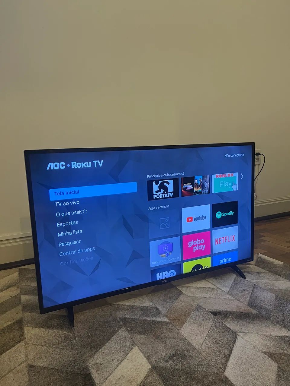 Smart TV Roku 43 Polegadas