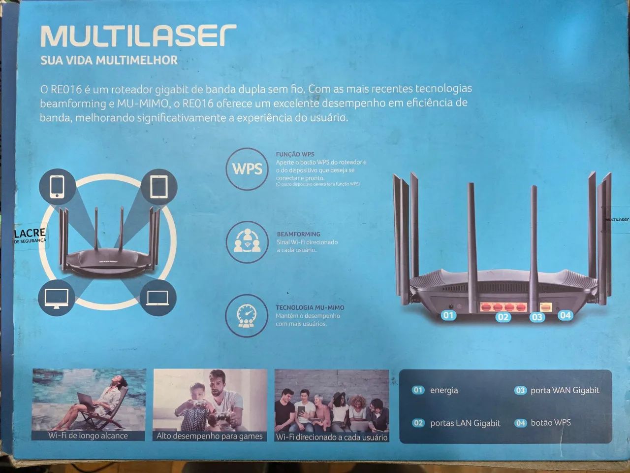 Roteador Multilaser Sirius AC2600 Wireless  - Foto 4