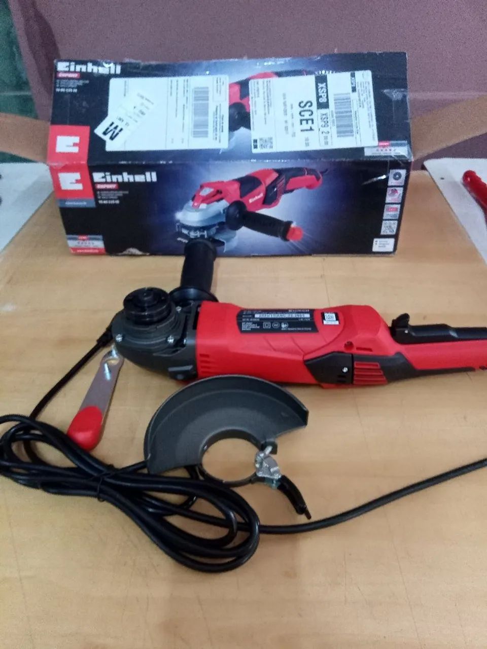 Esmerilhadeira profissional einhel nova sem uso! - Foto 5