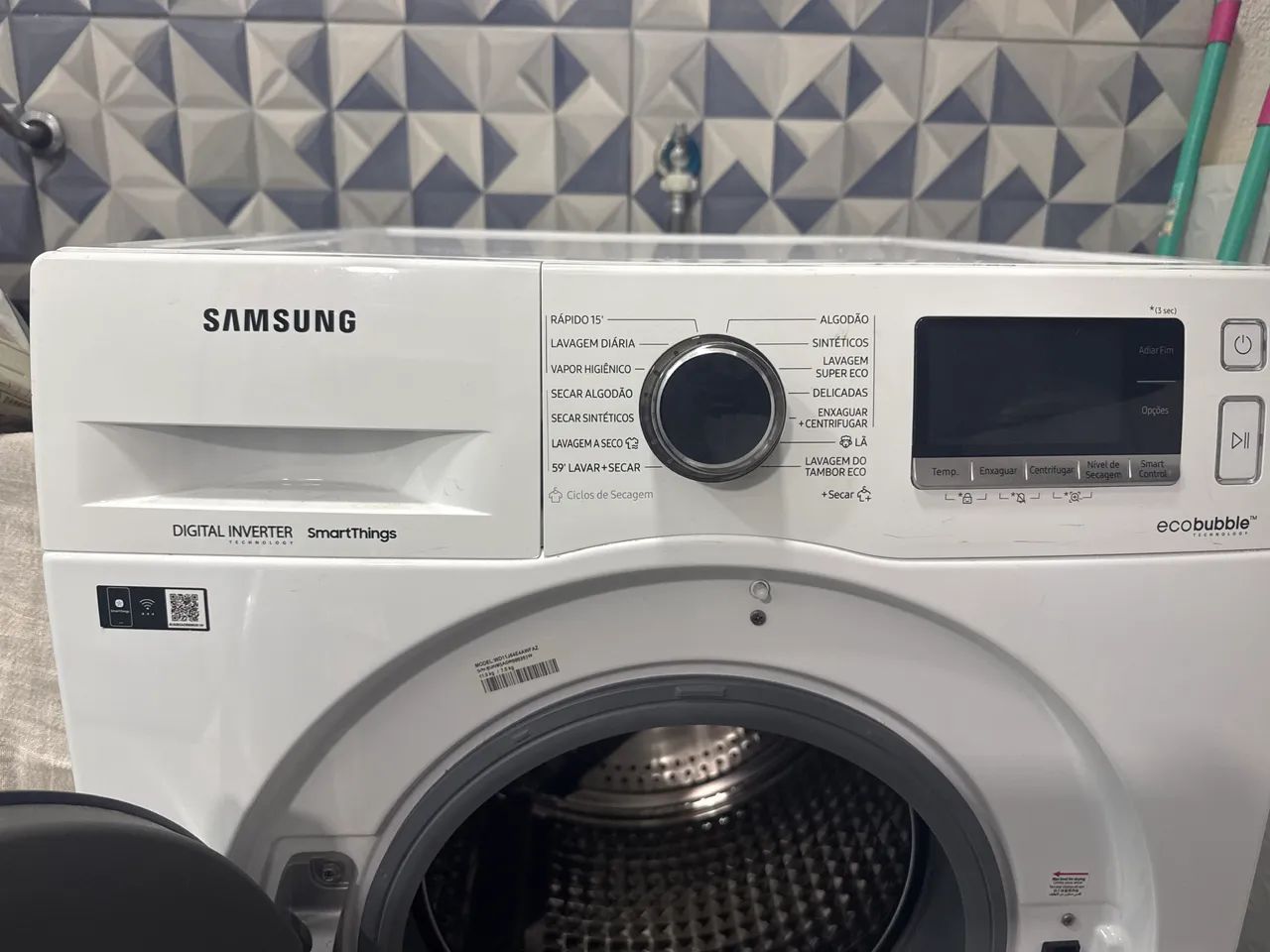 Lava e Seca Samsung EcoBubble SmartThings - Foto 4