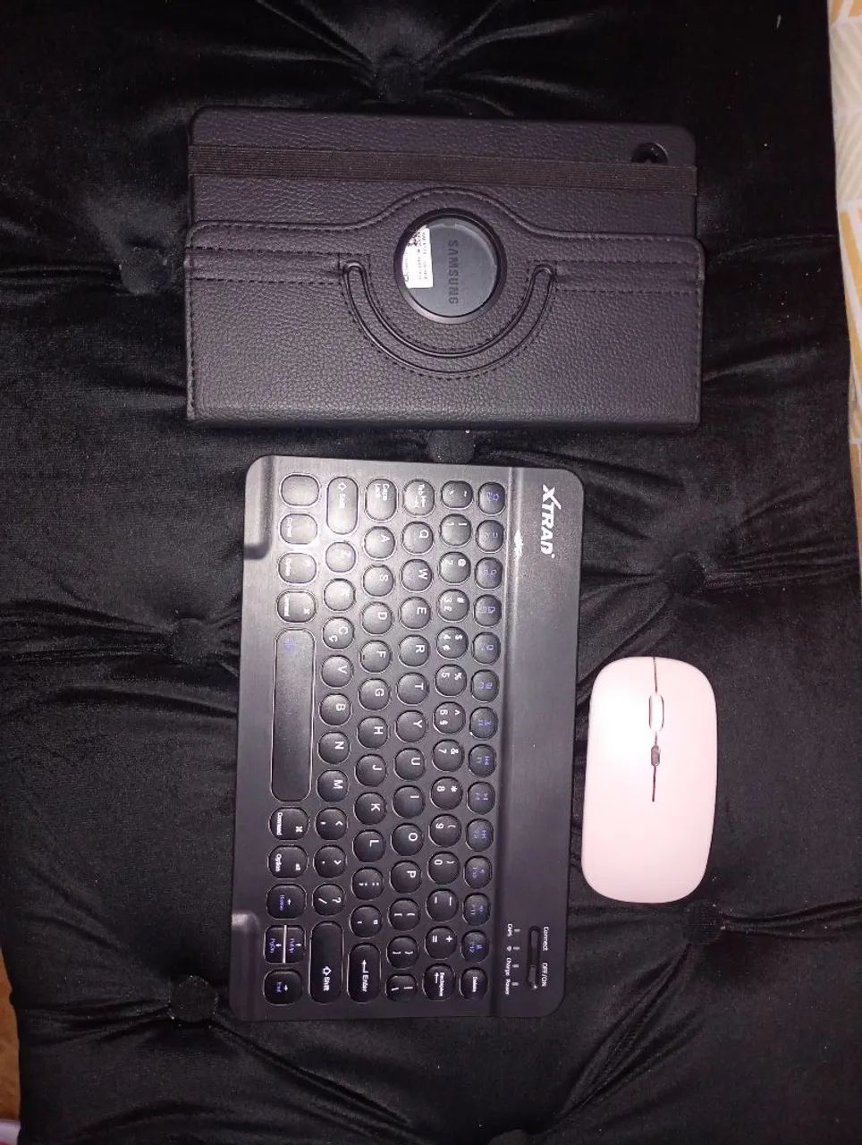 Tablet A9 na caixa com película e capa e tlecado e mouse bluetooth  - Foto 2