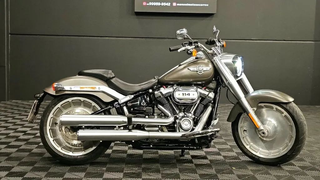 FAT BOY FLFBS 2019 Cinza - Foto 4