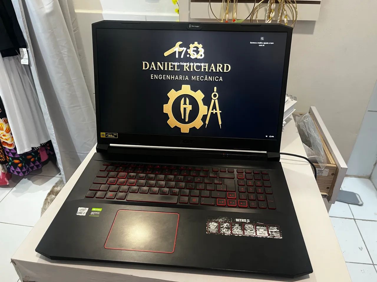 Notebook NITRO ACER V