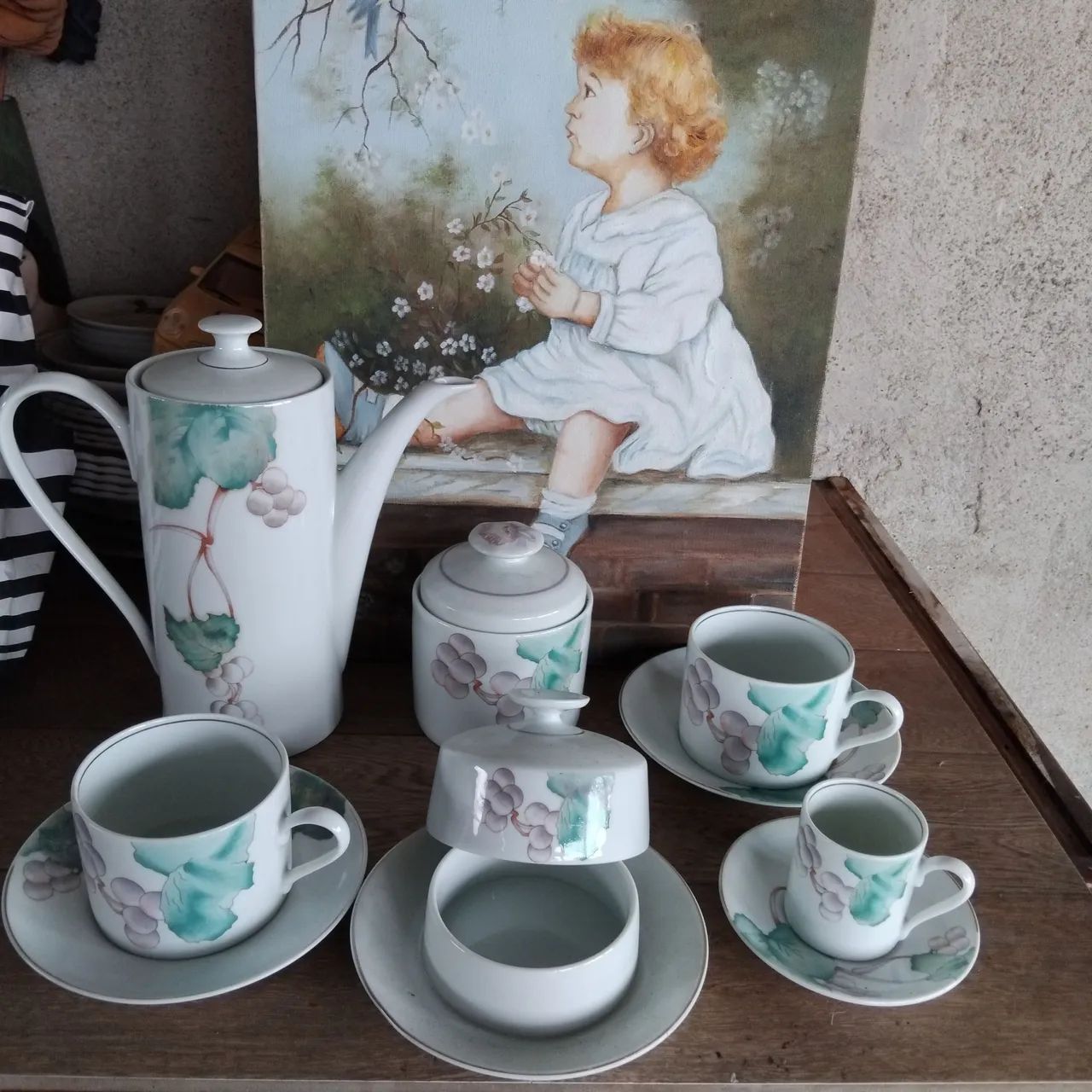 Conjunto de chá e café porcelana schimth  - Foto 5