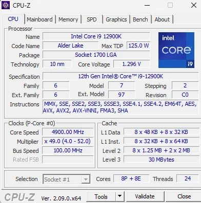 Intel Core i9-12900K - Excelente Estado - Foto 2