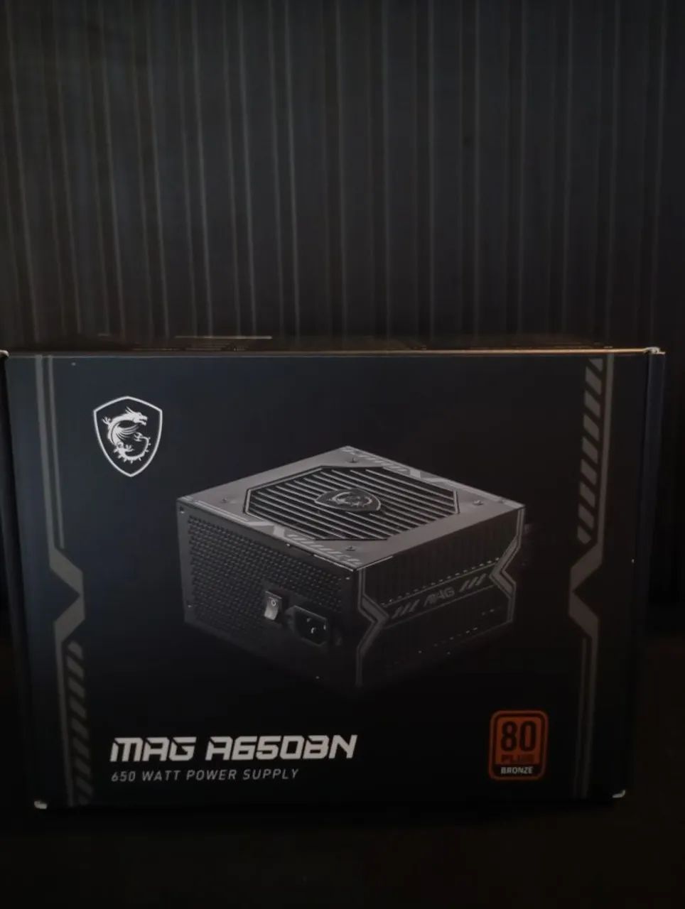 Fonte 650w MSI Mag A650BN - Foto 4