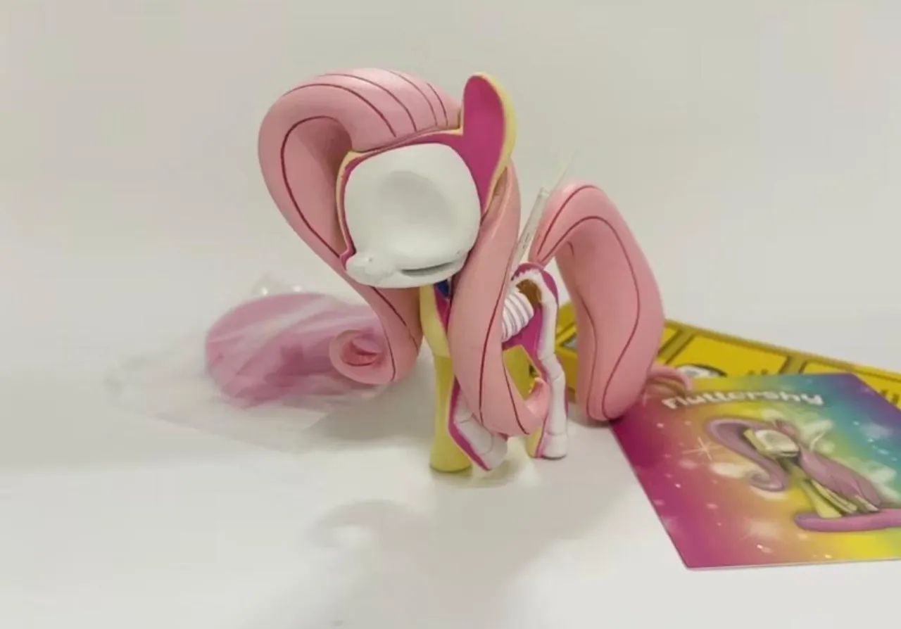 My Little Pony Mighty Jaxx Fluttershy- original - Foto 2