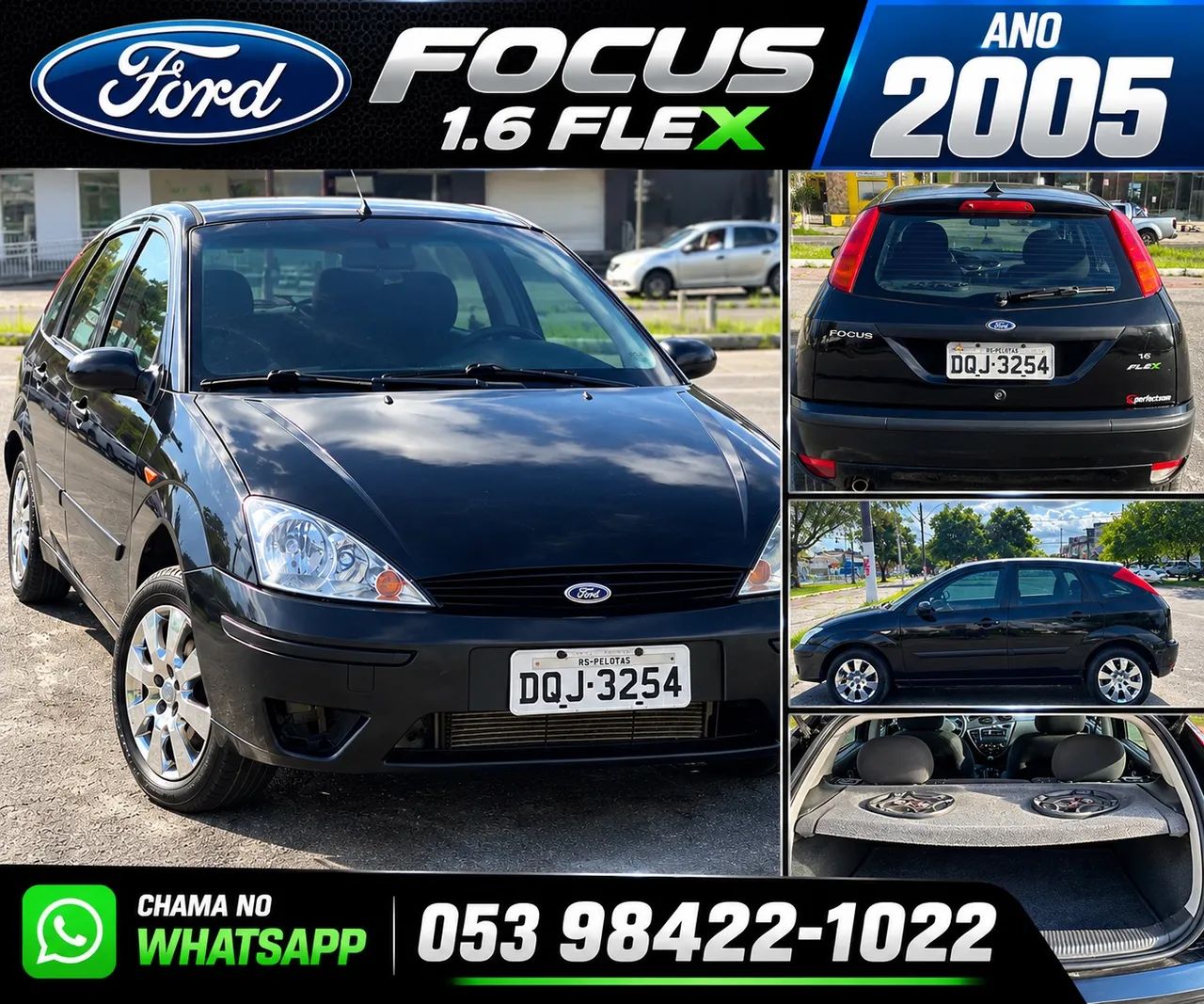 Ford Focus 1.6 S/SE/SE PLUS FLEX 8V/16V 5P 2005