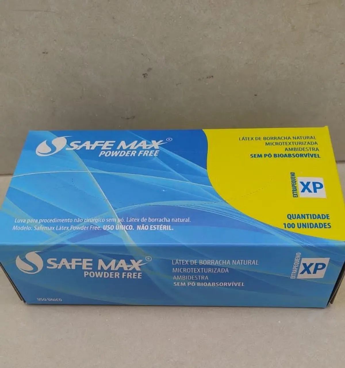 Luva Descartável PP sem Pó 
