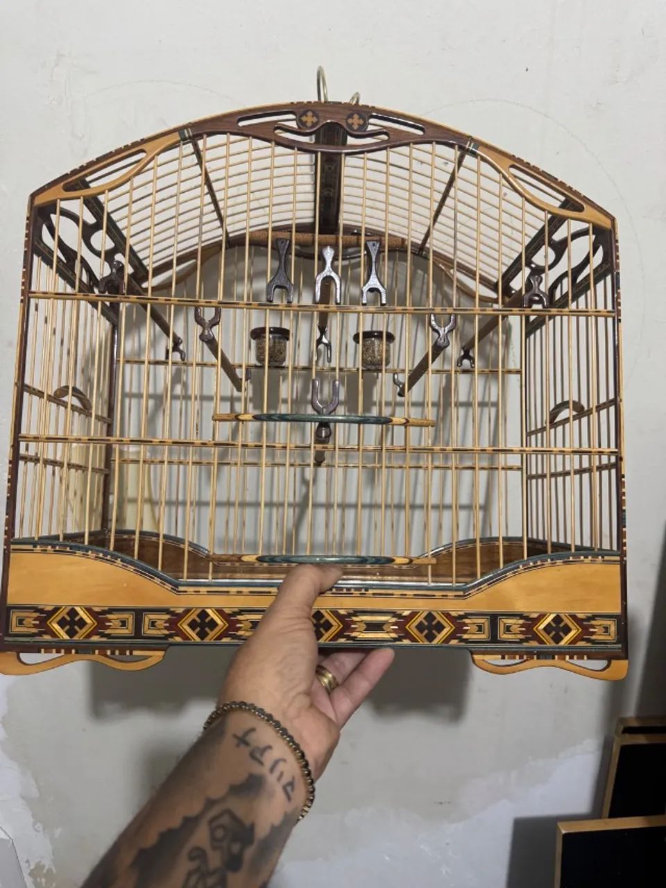 Gaiola coleiro torneio luxo 